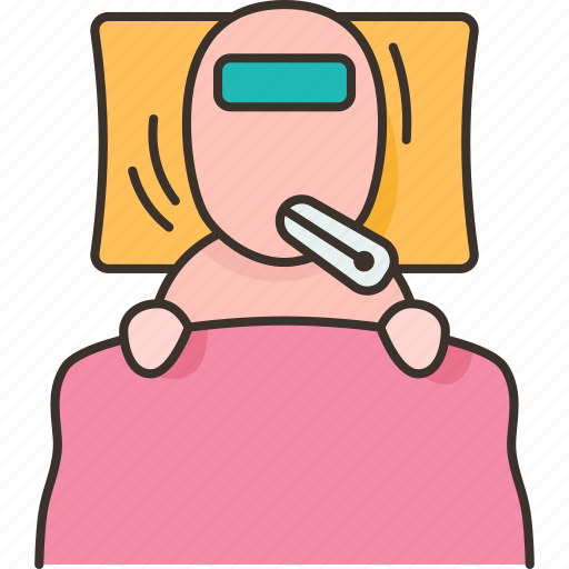 Illness, sickness, hospitalize, fever, healthcare icon - Download on Iconfinder