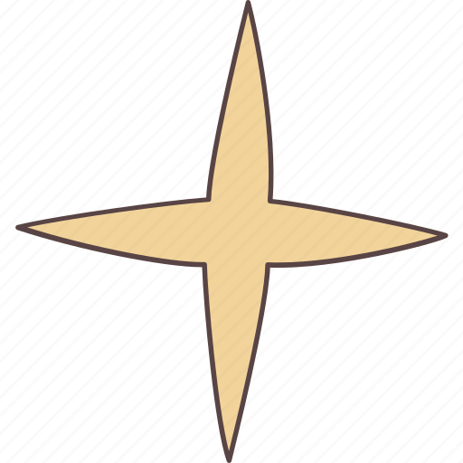 Star, shiny, bright, sparkle, christmas icon - Download on Iconfinder
