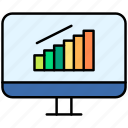 analytics, chart, graph, online, statistics