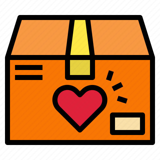 Heart, package, passion, passionproduct, shipping icon - Download on Iconfinder
