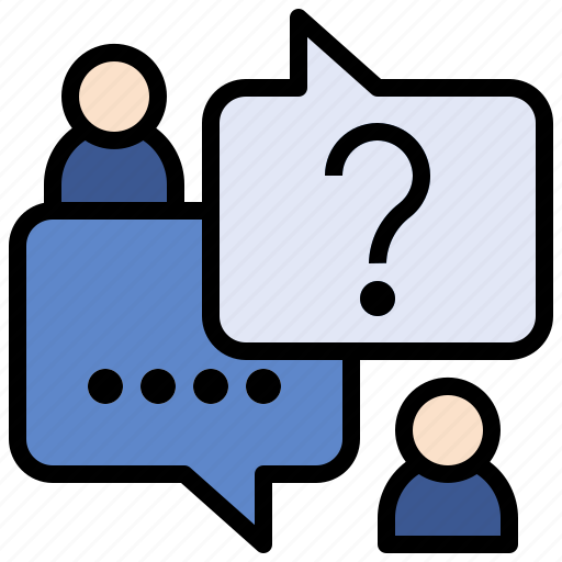 Question, chat, message, where, speech, balloons icon - Download on Iconfinder