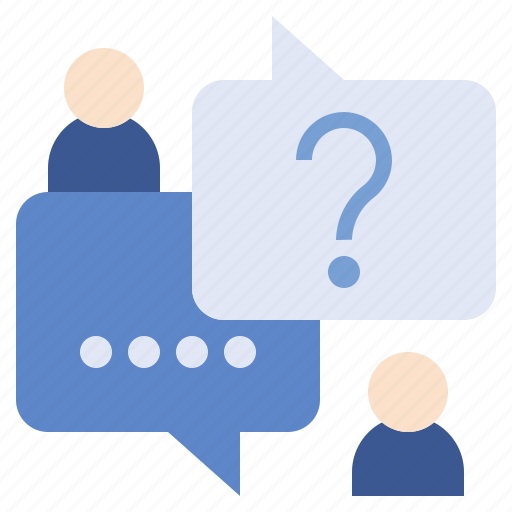Question, chat, message, where, speech, balloons icon - Download on Iconfinder