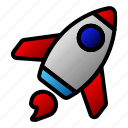 rocket, space, planet, astronomy, spaceship, universe