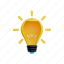 idea, bulb, light, creative, creativity, innovation, think 