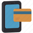 payment, online, shopping, money, card, smartphone, device