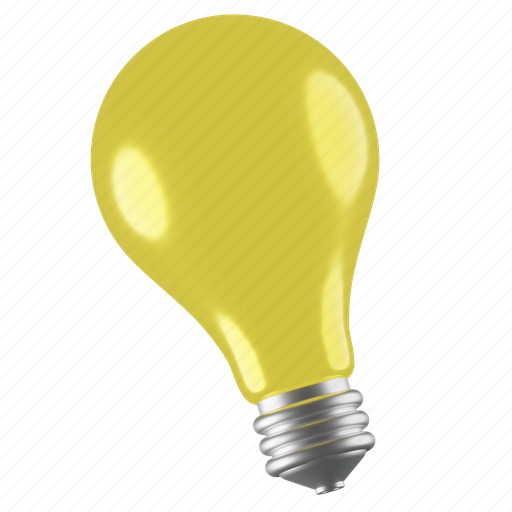 Idea, innovation, lamp, creative, energy, business, lightbulb 3D illustration - Download on Iconfinder