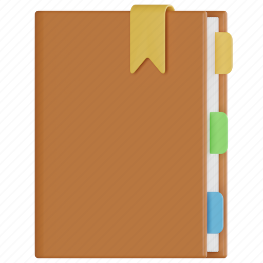 Agenda, book, schedule, management, appointment, plan, business 3D illustration - Download on Iconfinder