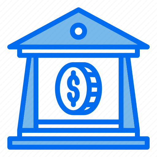 1, bank, funding, startup, coin, money, deposite icon - Download on Iconfinder