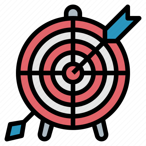 Arrow, darts, goal, target icon - Download on Iconfinder