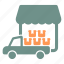 wholesale, business, goods, package, retail, truck, car, delivery, full 