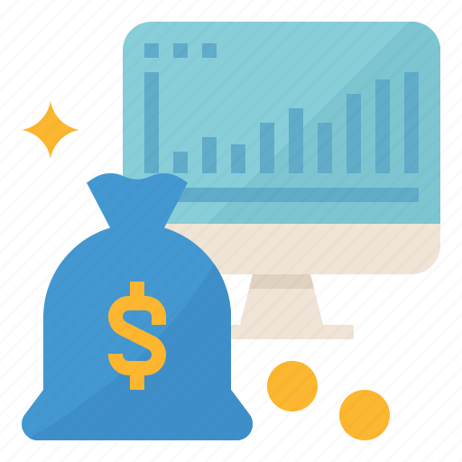 Analysis, earning, income, money, profit icon - Download on Iconfinder
