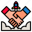 agreement, deal, hand, handshake, partnership 