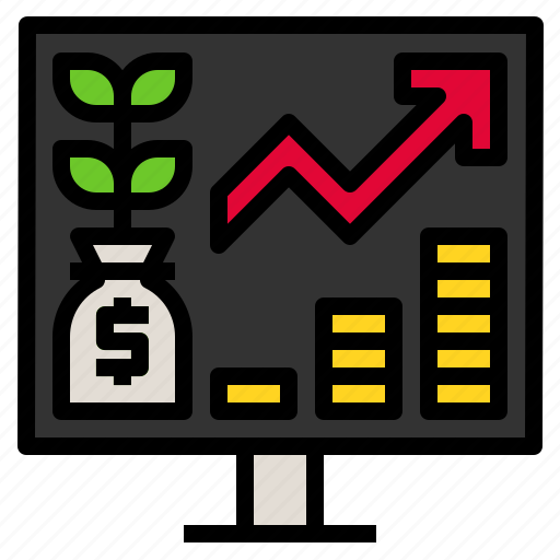 Finance, financial, growth, money, profit icon - Download on Iconfinder