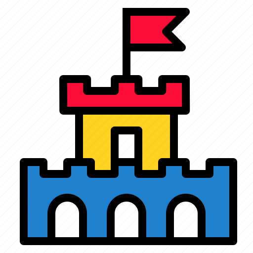 Castle, goal, mission, strategy, success icon - Download on Iconfinder