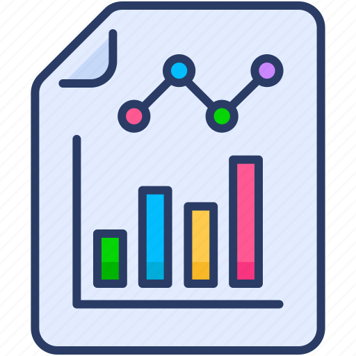 Analytics, graph, page, paper, report, statistics icon - Download on Iconfinder