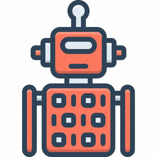 Algorithm, application, artifical, machinery, mechanic, robot code, software icon - Download on Iconfinder