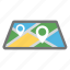 destination address finder, gps, location pin, map and destination, placeholder 