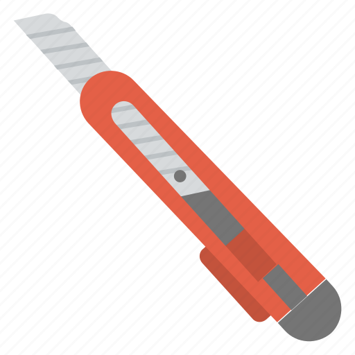Cutter knife, office knife, snap knife, stationery knife, utility knife icon - Download on Iconfinder