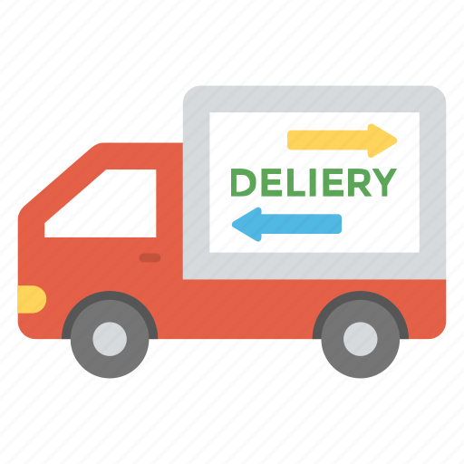 Cargo truck, industrial truck, logistic truck, shipping van, trailer van icon - Download on Iconfinder