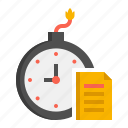 deadline, time, clock, timer