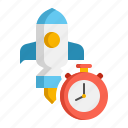 early, start, rocket, startup, spaceship, launch