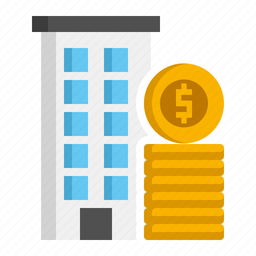 Venture, capital, money, building, investment icon - Download on Iconfinder
