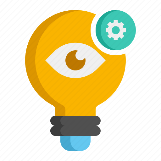 Vision, ideas, goals, target, cretivity, light bulb icon - Download on Iconfinder
