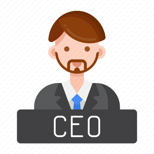 Ceo, chief, executive, officer, manager, boss icon - Download on Iconfinder