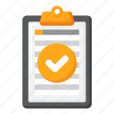 checklist, list, document, check, report, clipboard