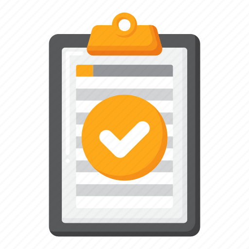 Checklist, list, document, check, report, clipboard icon - Download on Iconfinder