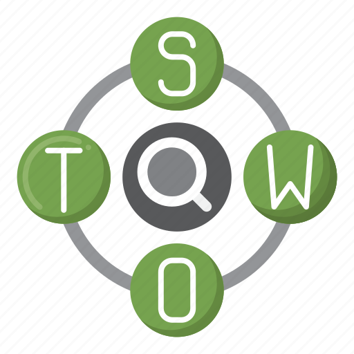 Swot, analysis, strengths, weaknesses, opportunities, threats, analytics icon - Download on Iconfinder