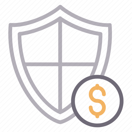 Dollar, money, protection, secure, shield icon - Download on Iconfinder