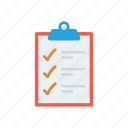 checklist, clipboard, document, survey, tasklist
