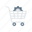 cart, configuration, setting, shopping, trolley 
