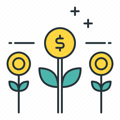 Growing, grow money, money growth, money tree icon - Download on Iconfinder