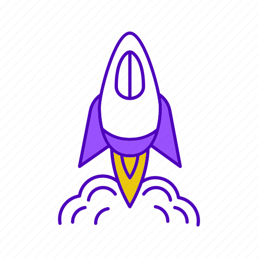 Business, launch, project, rocket, spacecraft, spaceship, startup icon - Download on Iconfinder