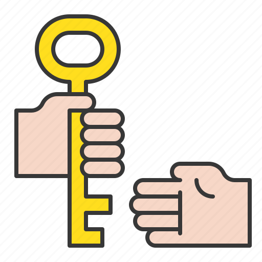 Business, hand, key, startup, success icon - Download on Iconfinder
