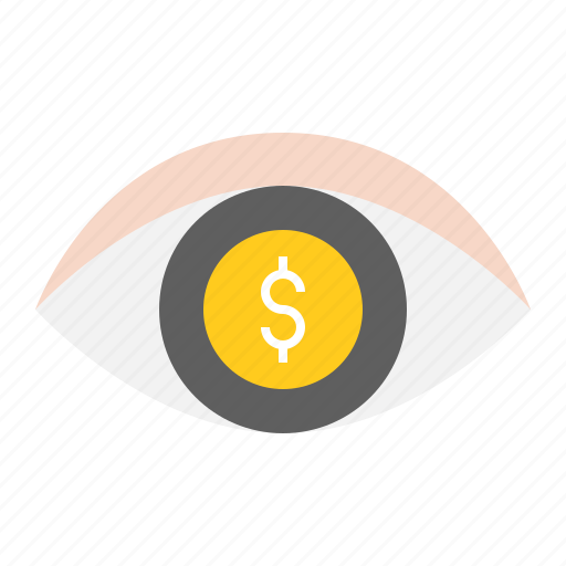 Eye, money, startup, vision icon - Download on Iconfinder
