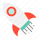 launch, missile, rocket, spaceship, startup