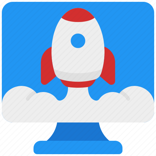 Computer, startup, start, up, screen, display, pc icon - Download on Iconfinder