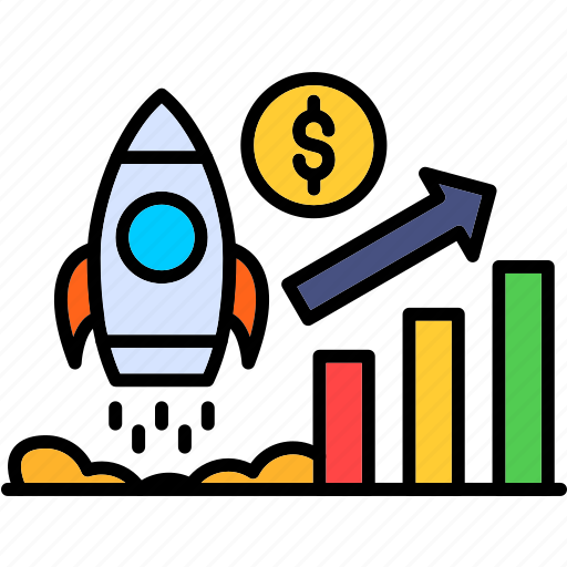 Growth, analytics, dollar, income, investment, money, report icon - Download on Iconfinder