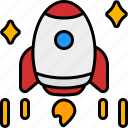 rocket, startup, start, up, spaceship, shuttle, launch