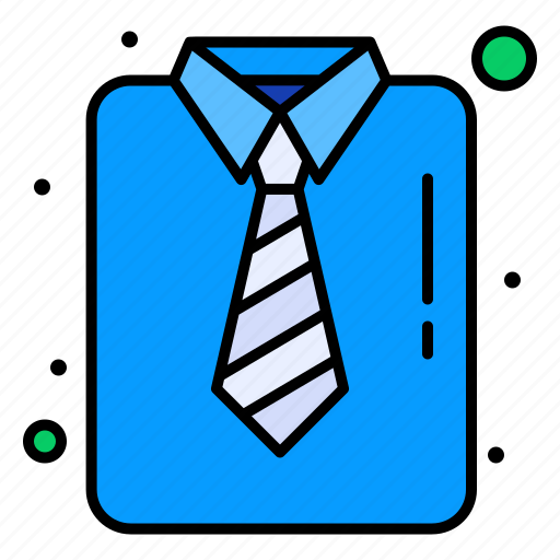 Business, plain, shirt, suiting, tie icon - Download on Iconfinder