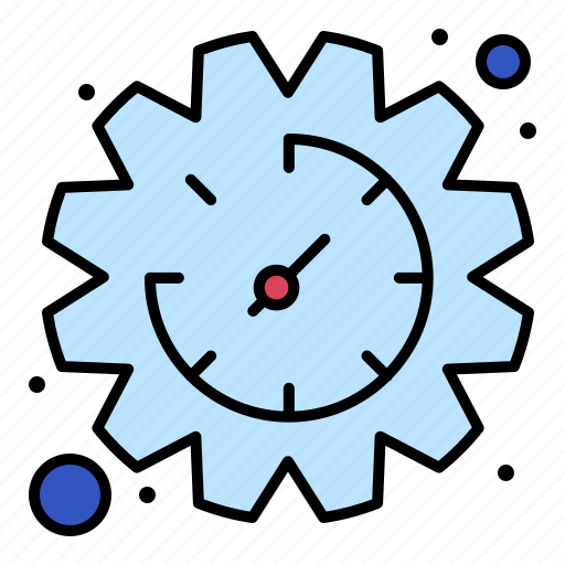 Business, gear, management, time icon - Download on Iconfinder
