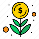 cash, dollar, finance, grow, money, plant