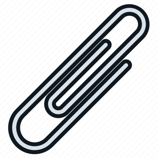 Attach, clip, group, paper, paperclip, wire icon - Download on Iconfinder