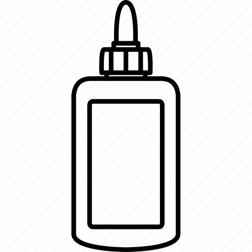 Bottle, glue, school, stationary icon - Download on Iconfinder