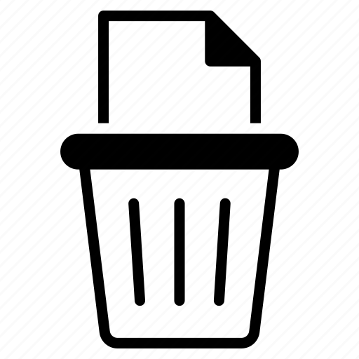 Stationery, trash, receptacle, garbage, container, waste, basket icon - Download on Iconfinder