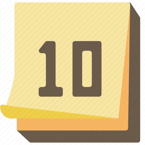 Calendar, desk, paper, schedule, stationary, writing icon - Download on Iconfinder