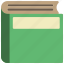 binder, book, ledger, paper, stationary 
